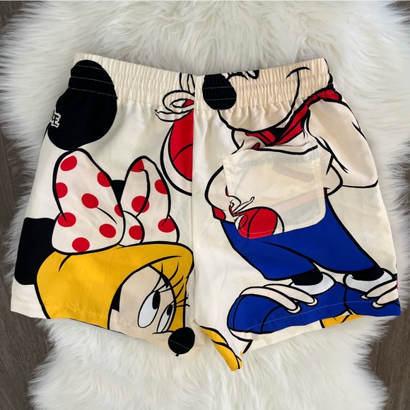 Melody Ehsani d Disney Mickey & Minnie Nylon Shorts Size Small NWT - Picture 6 of 6